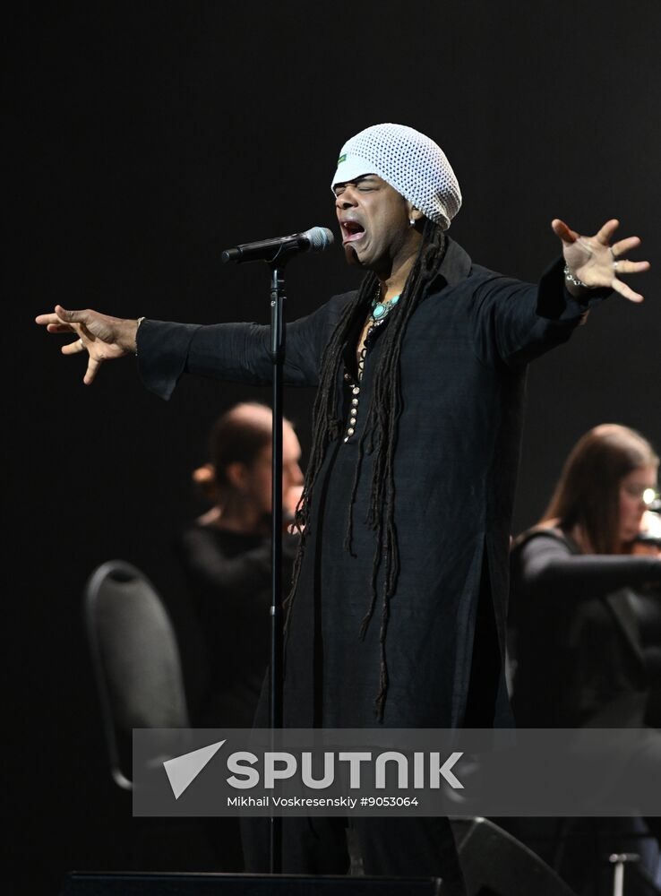 Russia Entertainment Andru Donalds Concert