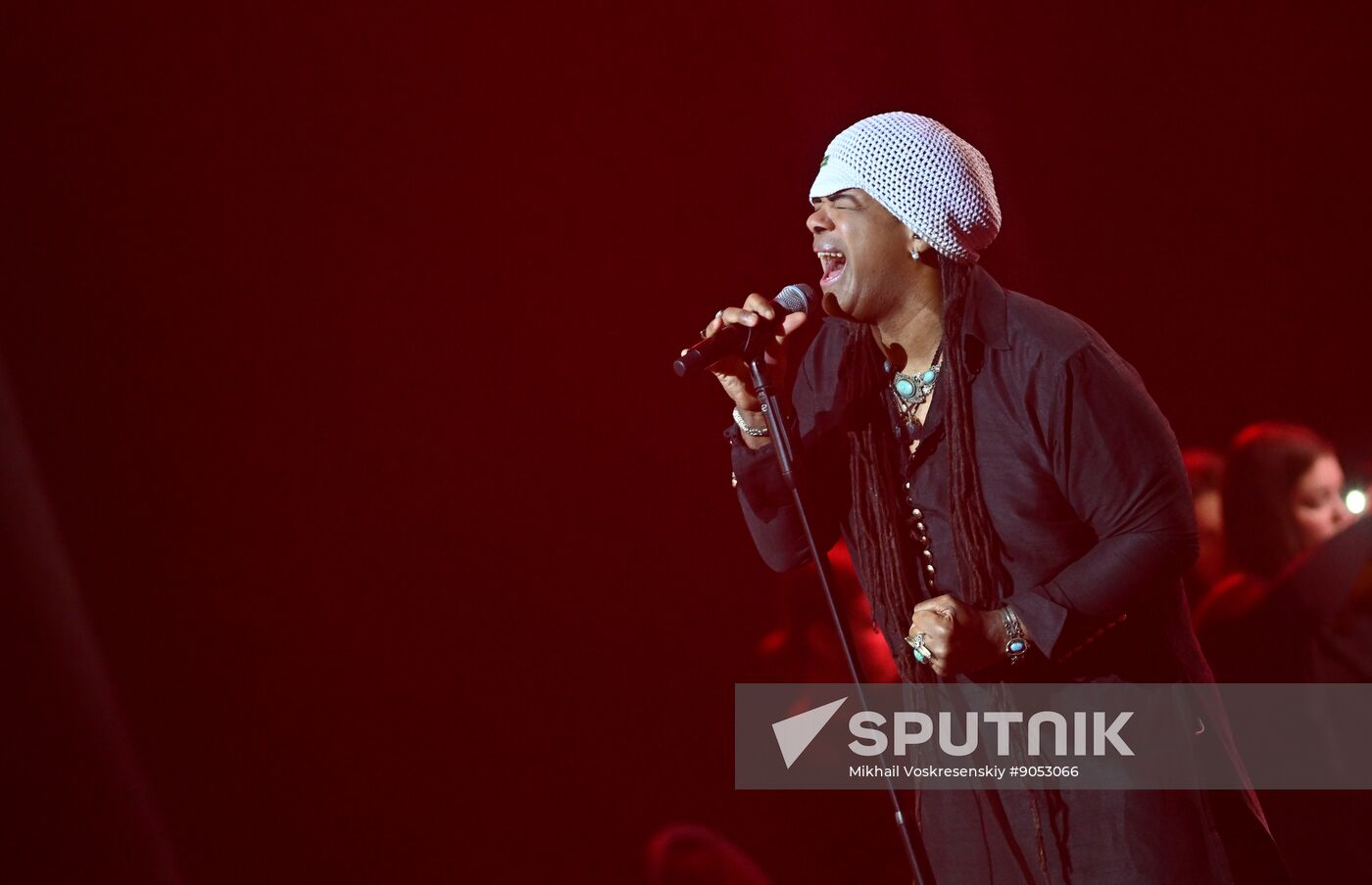 Russia Entertainment Andru Donalds Concert