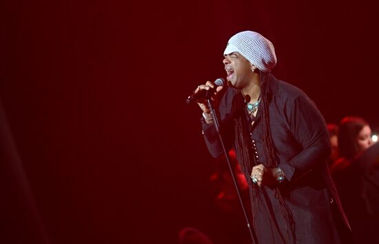 Russia Entertainment Andru Donalds Concert