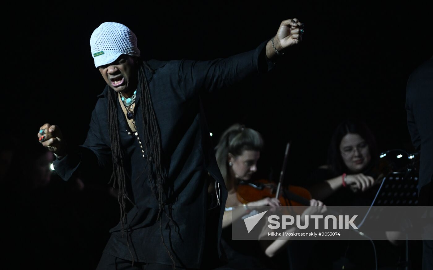 Russia Entertainment Andru Donalds Concert