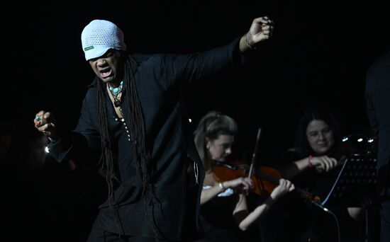 Russia Entertainment Andru Donalds Concert