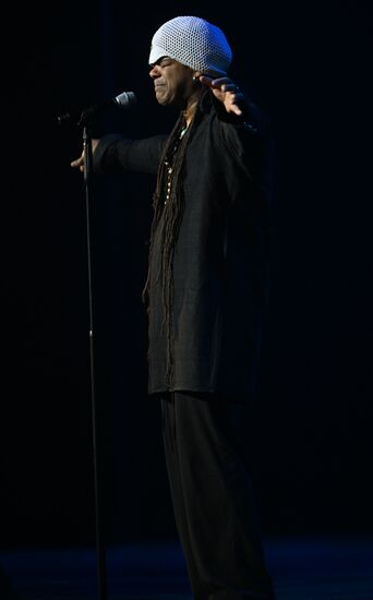 Russia Entertainment Andru Donalds Concert