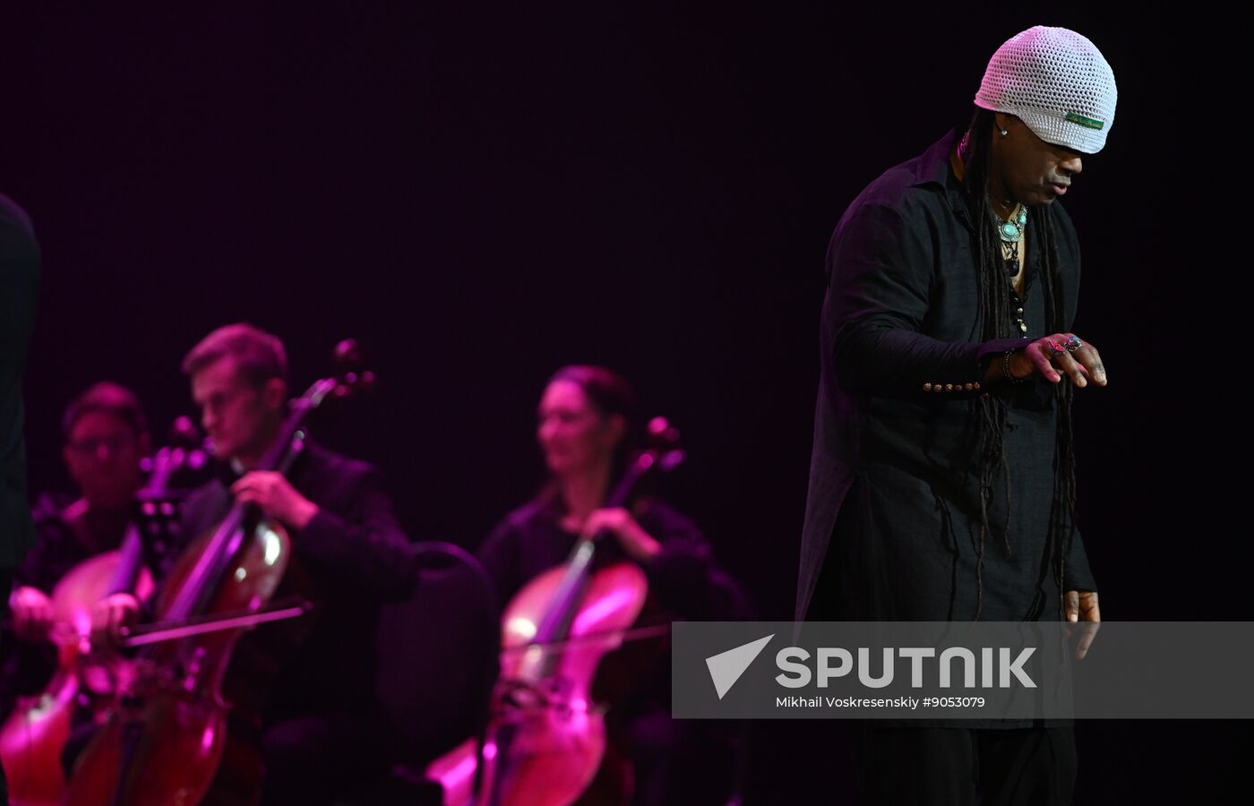 Russia Entertainment Andru Donalds Concert