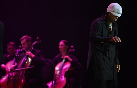 Russia Entertainment Andru Donalds Concert