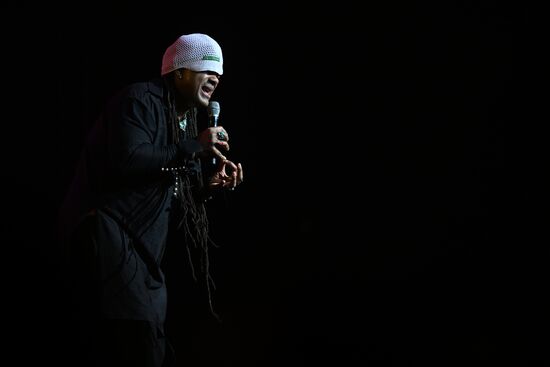 Russia Entertainment Andru Donalds Concert