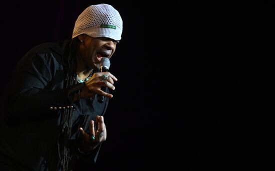 Russia Entertainment Andru Donalds Concert