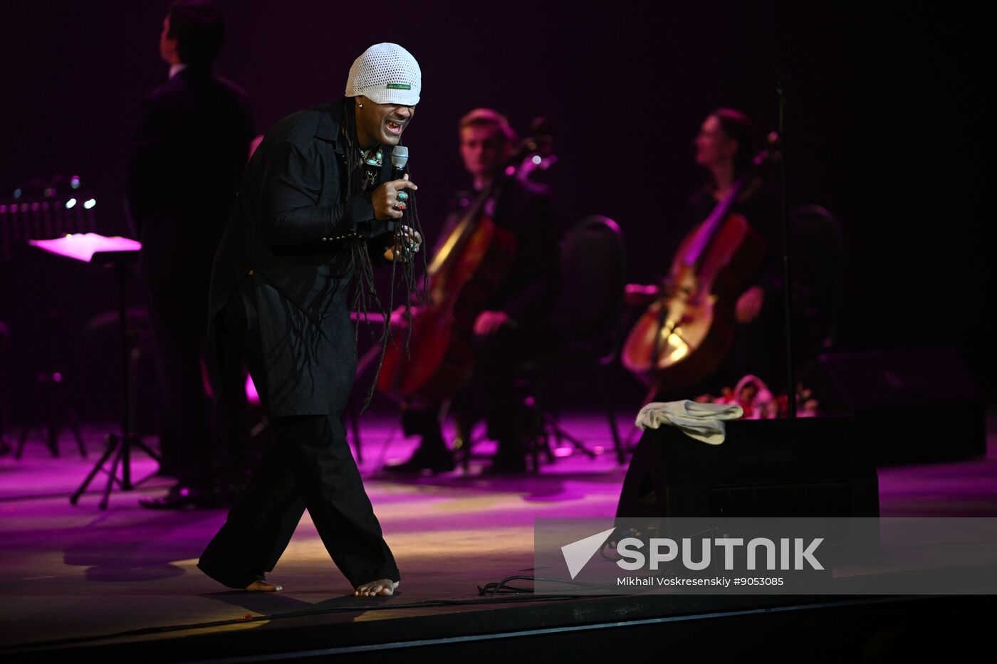 Russia Entertainment Andru Donalds Concert