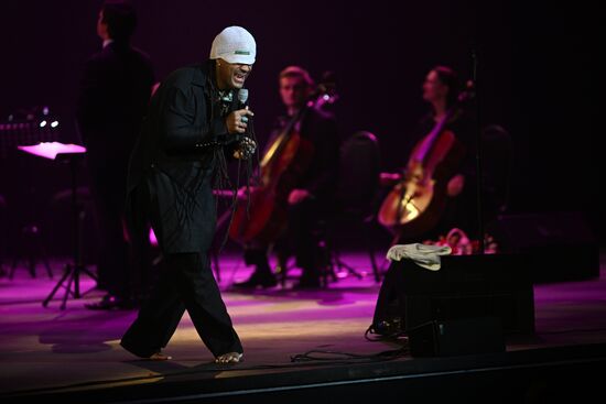 Russia Entertainment Andru Donalds Concert