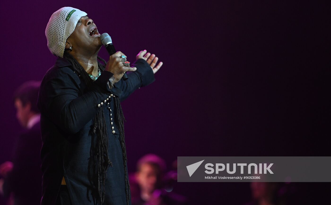 Russia Entertainment Andru Donalds Concert