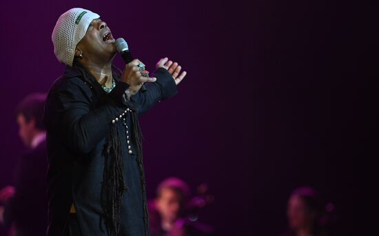 Russia Entertainment Andru Donalds Concert