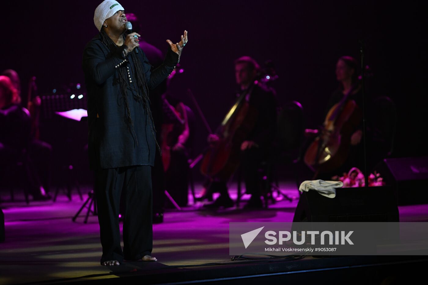 Russia Entertainment Andru Donalds Concert