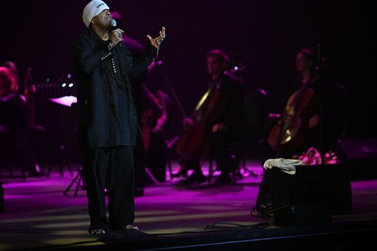 Russia Entertainment Andru Donalds Concert