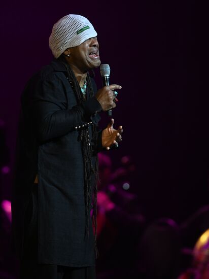 Russia Entertainment Andru Donalds Concert