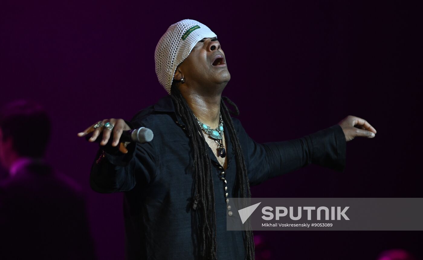 Russia Entertainment Andru Donalds Concert