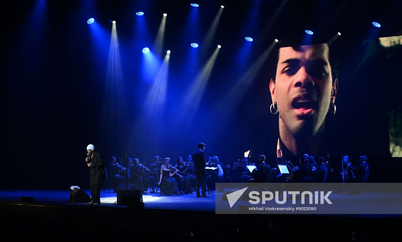 Russia Entertainment Andru Donalds Concert