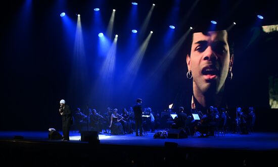 Russia Entertainment Andru Donalds Concert