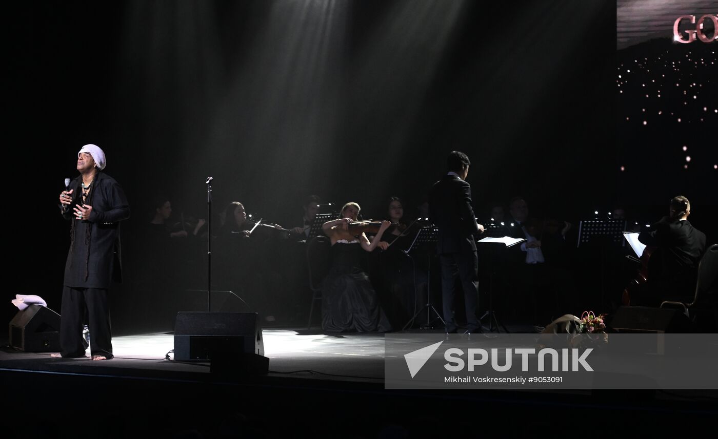 Russia Entertainment Andru Donalds Concert