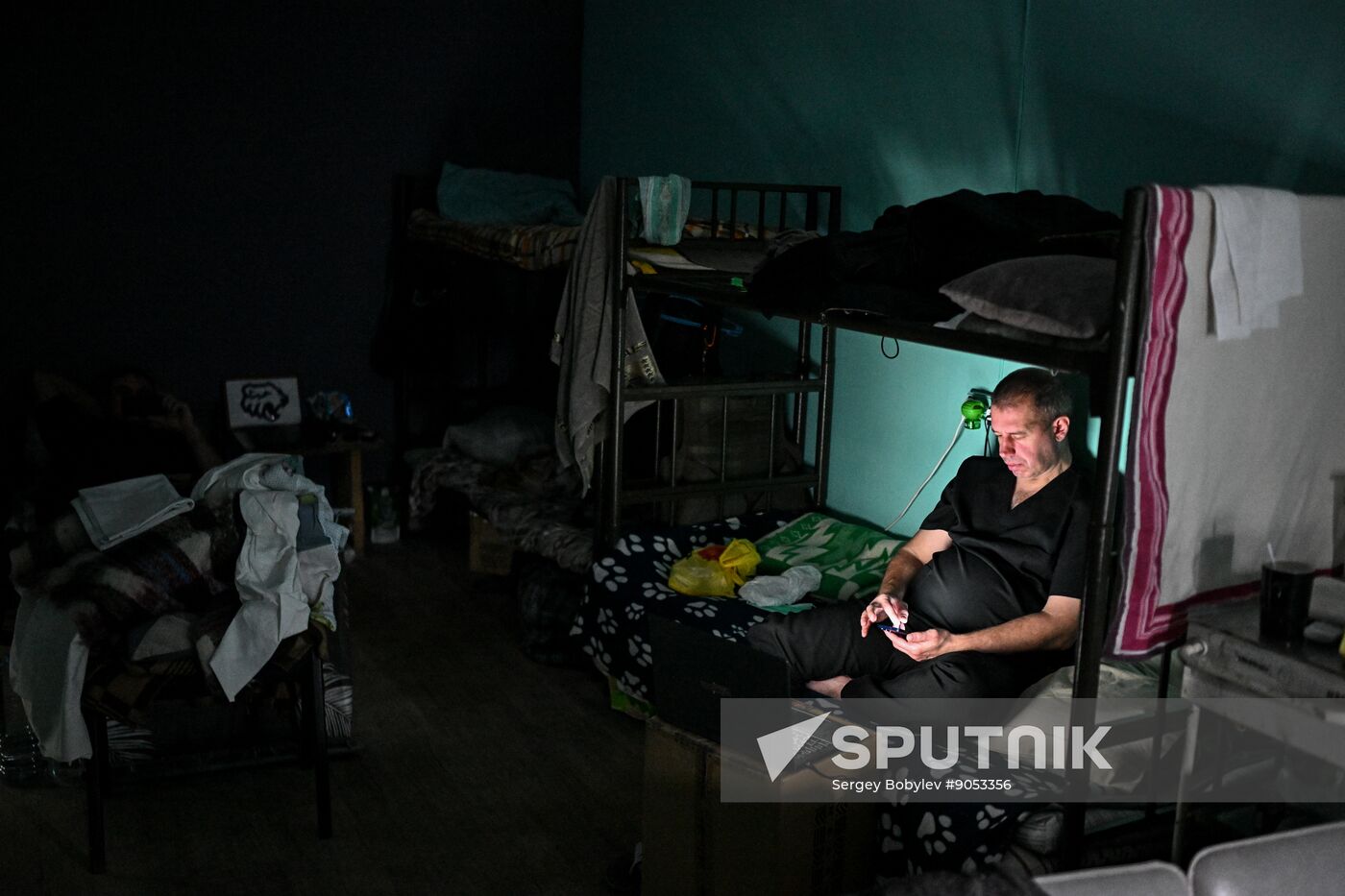 Russia Ukraine Military Operation Akhmat Frontline Hospital