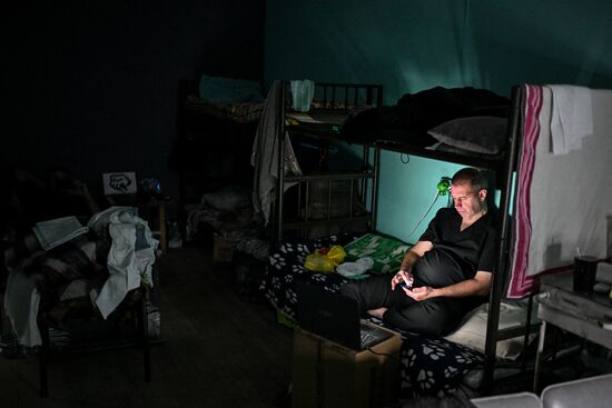 Russia Ukraine Military Operation Akhmat Frontline Hospital