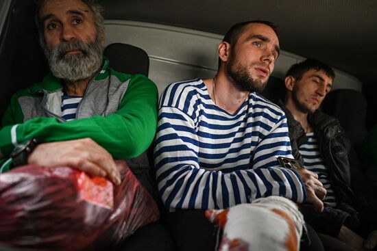 Russia Ukraine Military Operation Akhmat Frontline Hospital