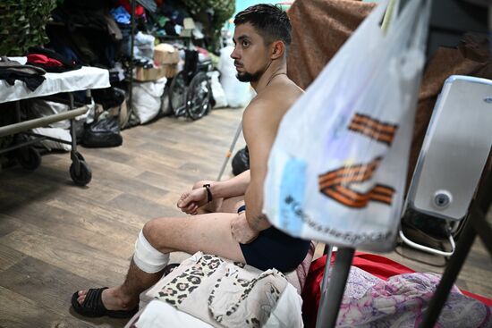 Russia Ukraine Military Operation Akhmat Frontline Hospital