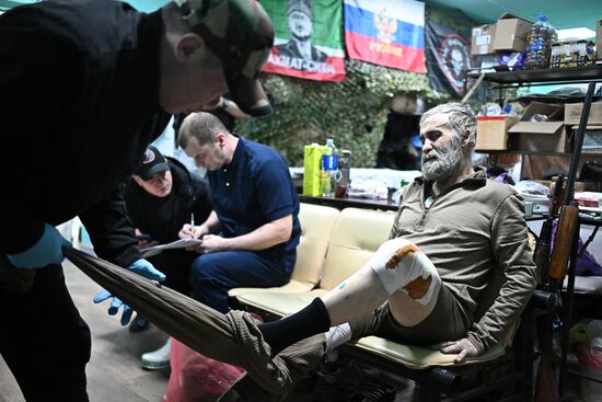 Russia Ukraine Military Operation Akhmat Frontline Hospital