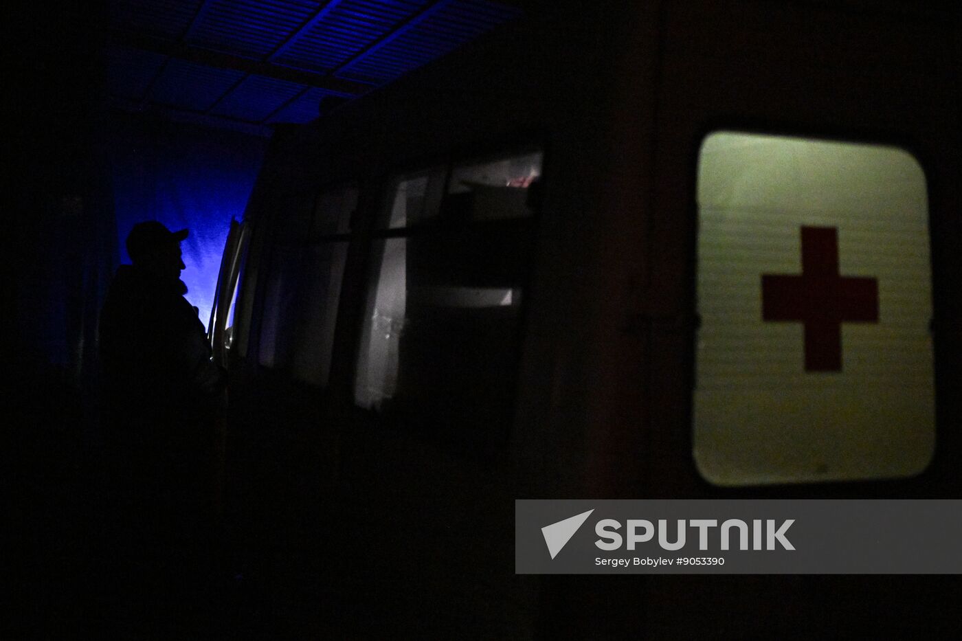 Russia Ukraine Military Operation Akhmat Frontline Hospital