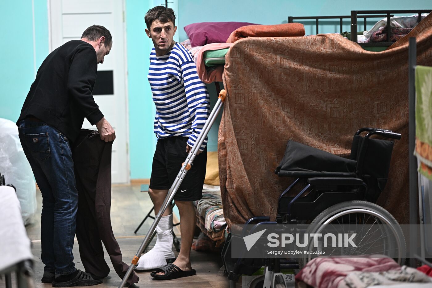 Russia Ukraine Military Operation Akhmat Frontline Hospital