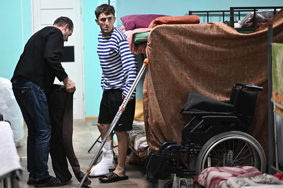 Russia Ukraine Military Operation Akhmat Frontline Hospital