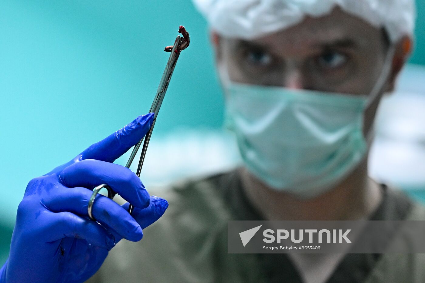 Russia Ukraine Military Operation Akhmat Frontline Hospital