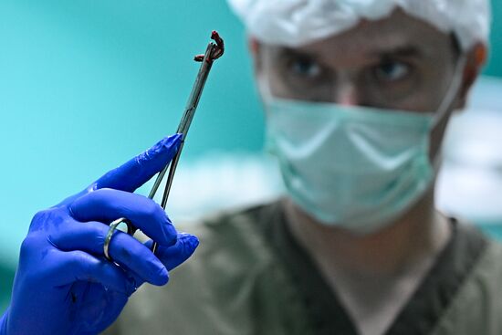 Russia Ukraine Military Operation Akhmat Frontline Hospital