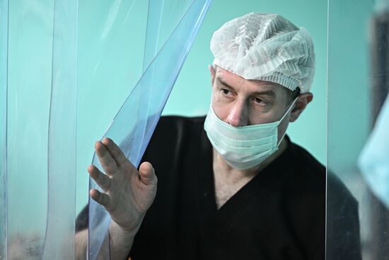 Russia Ukraine Military Operation Akhmat Frontline Hospital