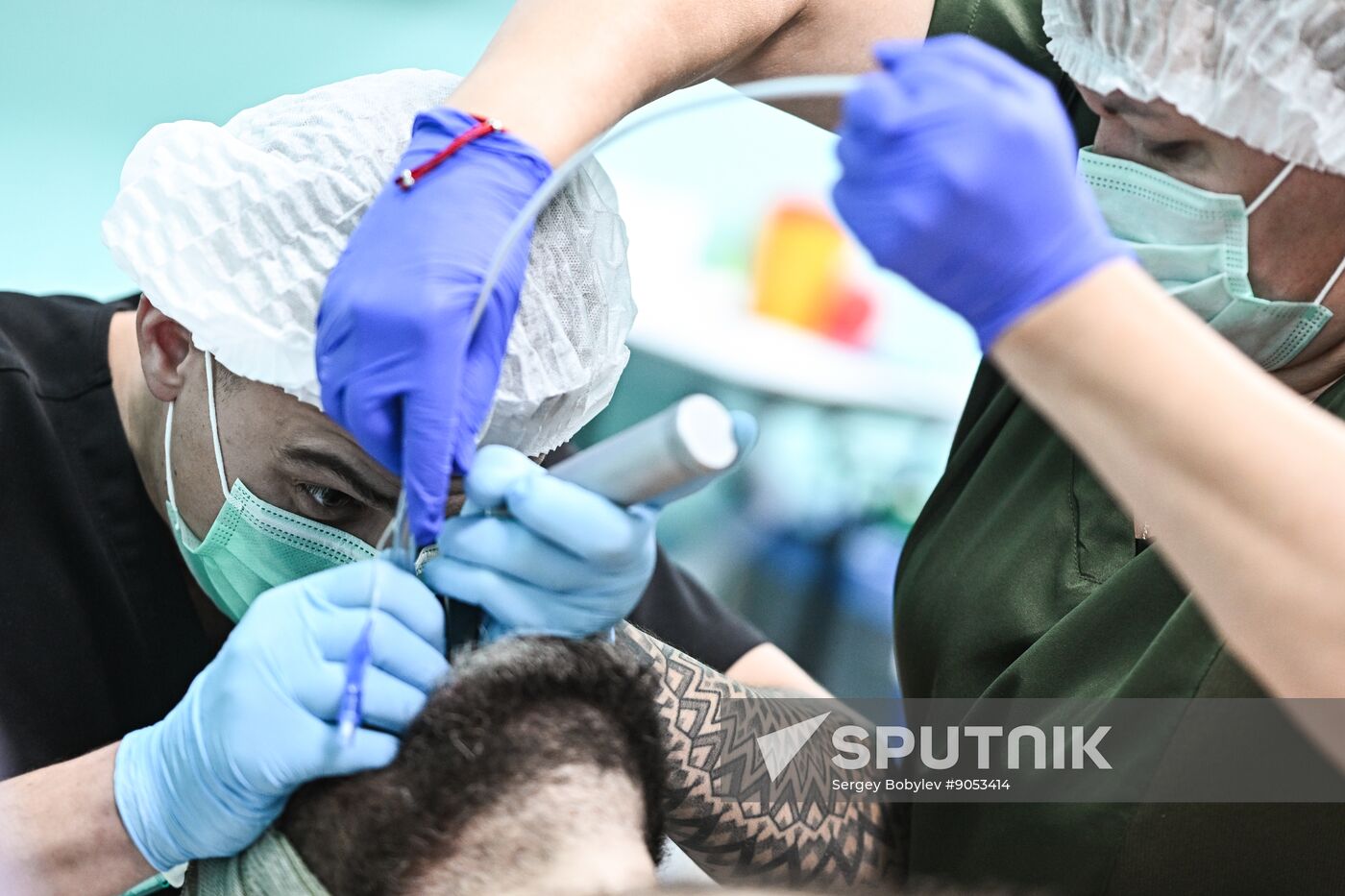 Russia Ukraine Military Operation Akhmat Frontline Hospital