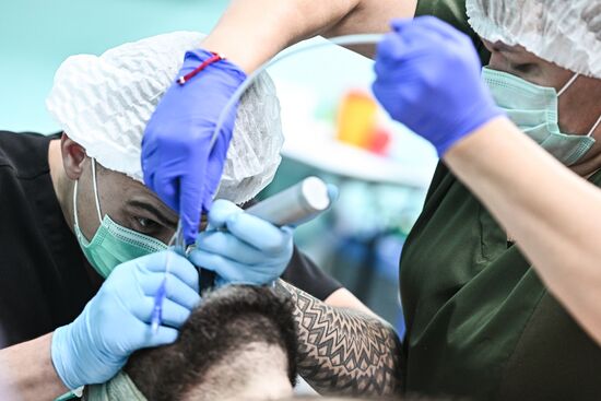 Russia Ukraine Military Operation Akhmat Frontline Hospital