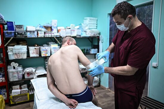 Russia Ukraine Military Operation Akhmat Frontline Hospital