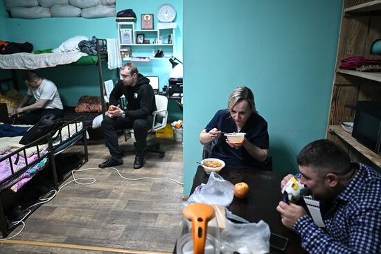 Russia Ukraine Military Operation Akhmat Frontline Hospital