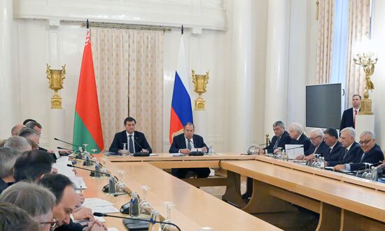 Russia Belarus Foreign Ministries Collegiums
