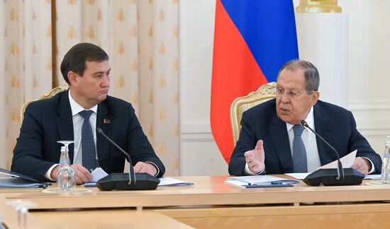 Russia Belarus Foreign Ministries Collegiums