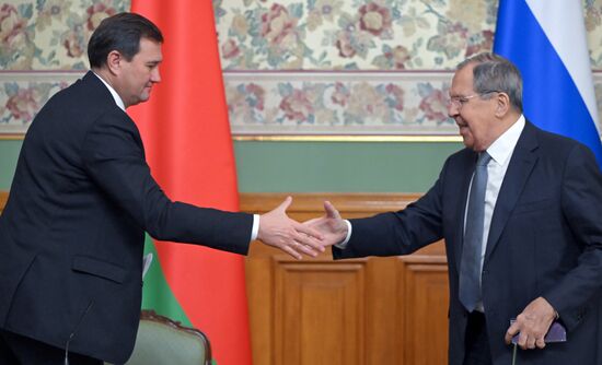 Russia Belarus Foreign Ministries Collegiums