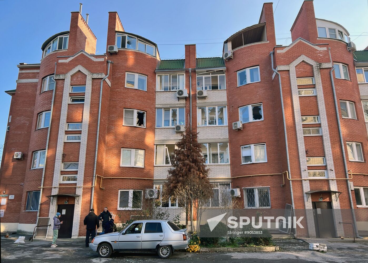 Russia Ukraine Drone Attack