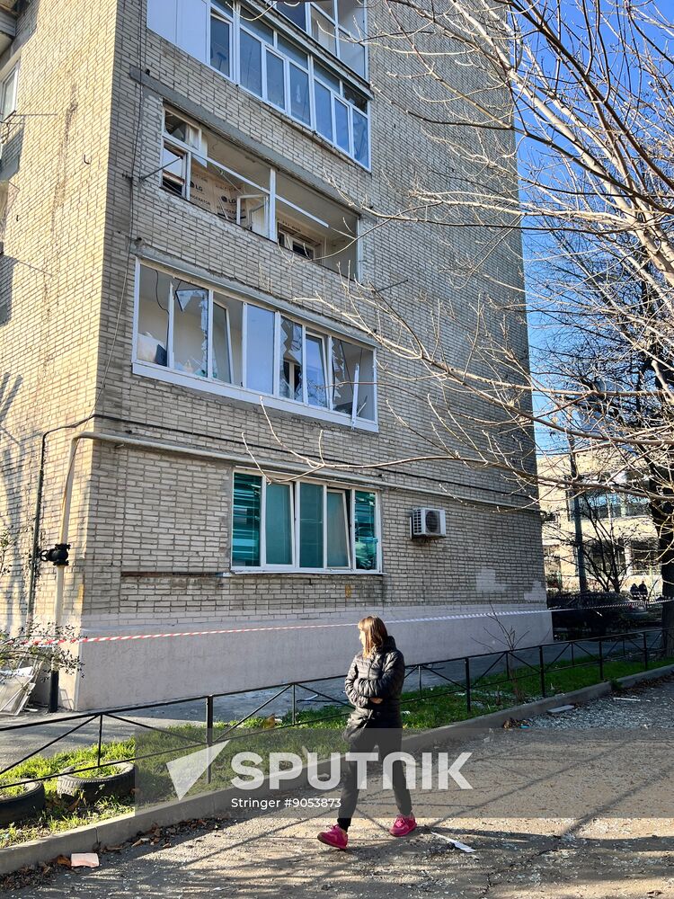 Russia Ukraine Drone Attack