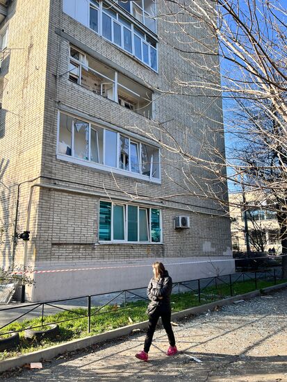 Russia Ukraine Drone Attack