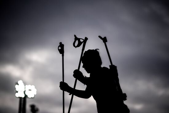 Russia Biathlon Cup Training