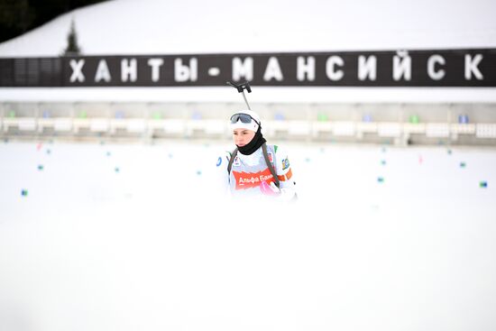 Russia Biathlon Cup Training