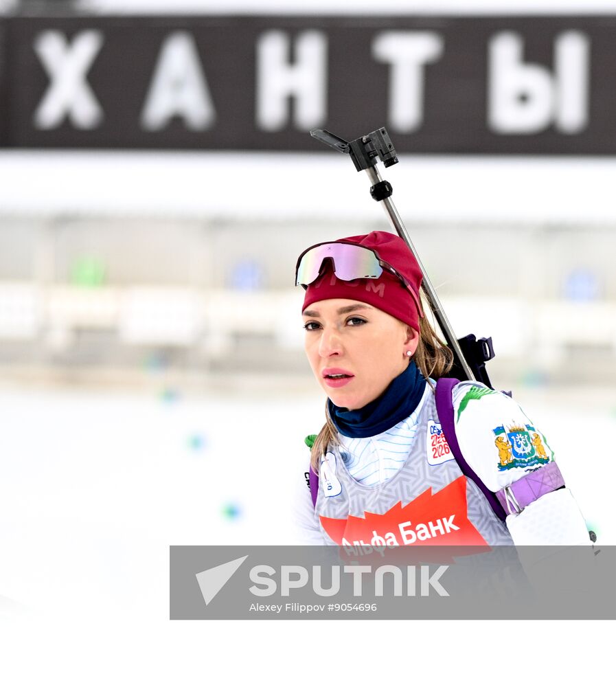 Russia Biathlon Cup Training