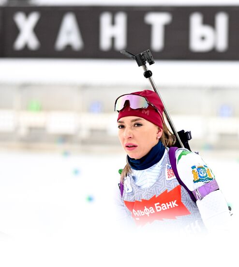 Russia Biathlon Cup Training