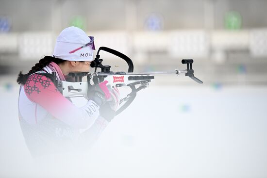 Russia Biathlon Cup Training