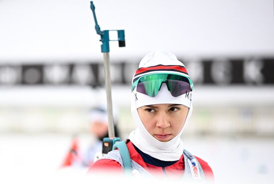 Russia Biathlon Cup Training