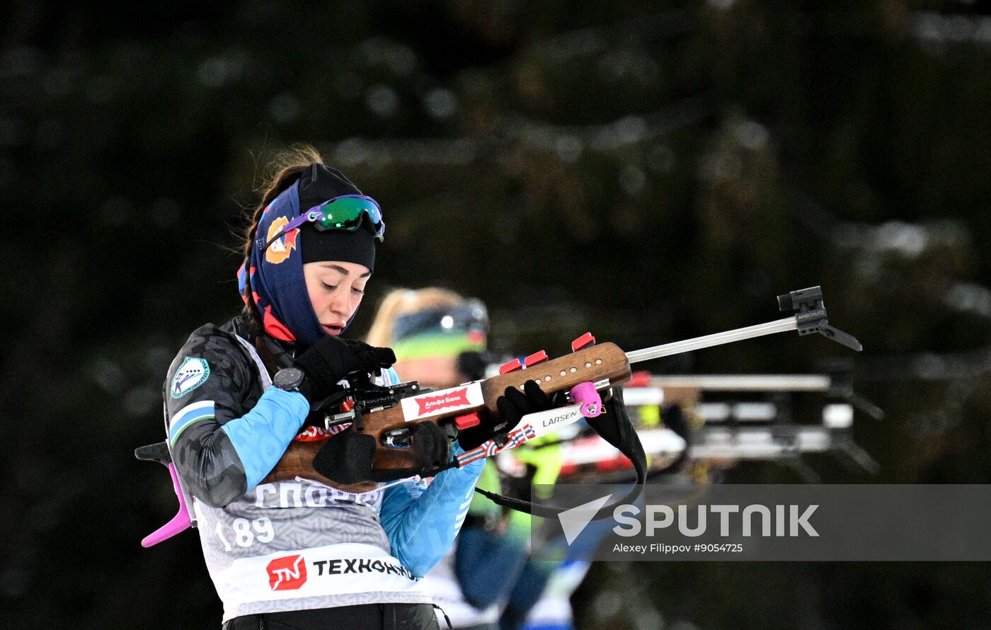 Russia Biathlon Cup Training