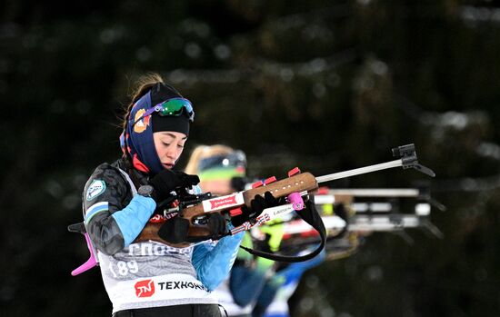 Russia Biathlon Cup Training